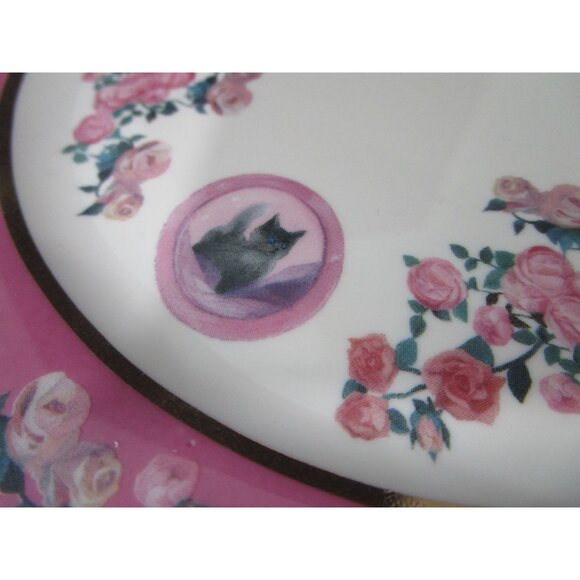 Harry Potter Dolores Umbridge Two Tier Cake Stand Pink Floral Cats Open bx - Picture 14 of 16